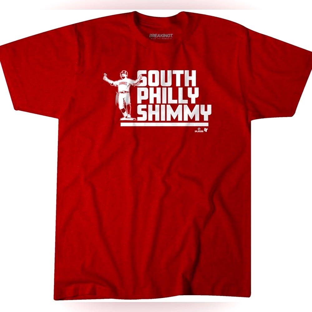 BREAKINGT ‘South Philly Shimmy’ MLB Adult Tee Shirt (M) (NWT)